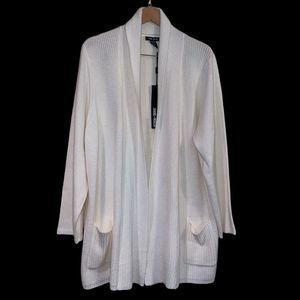 Spring + Mercer sweater cardigan plus size 2X